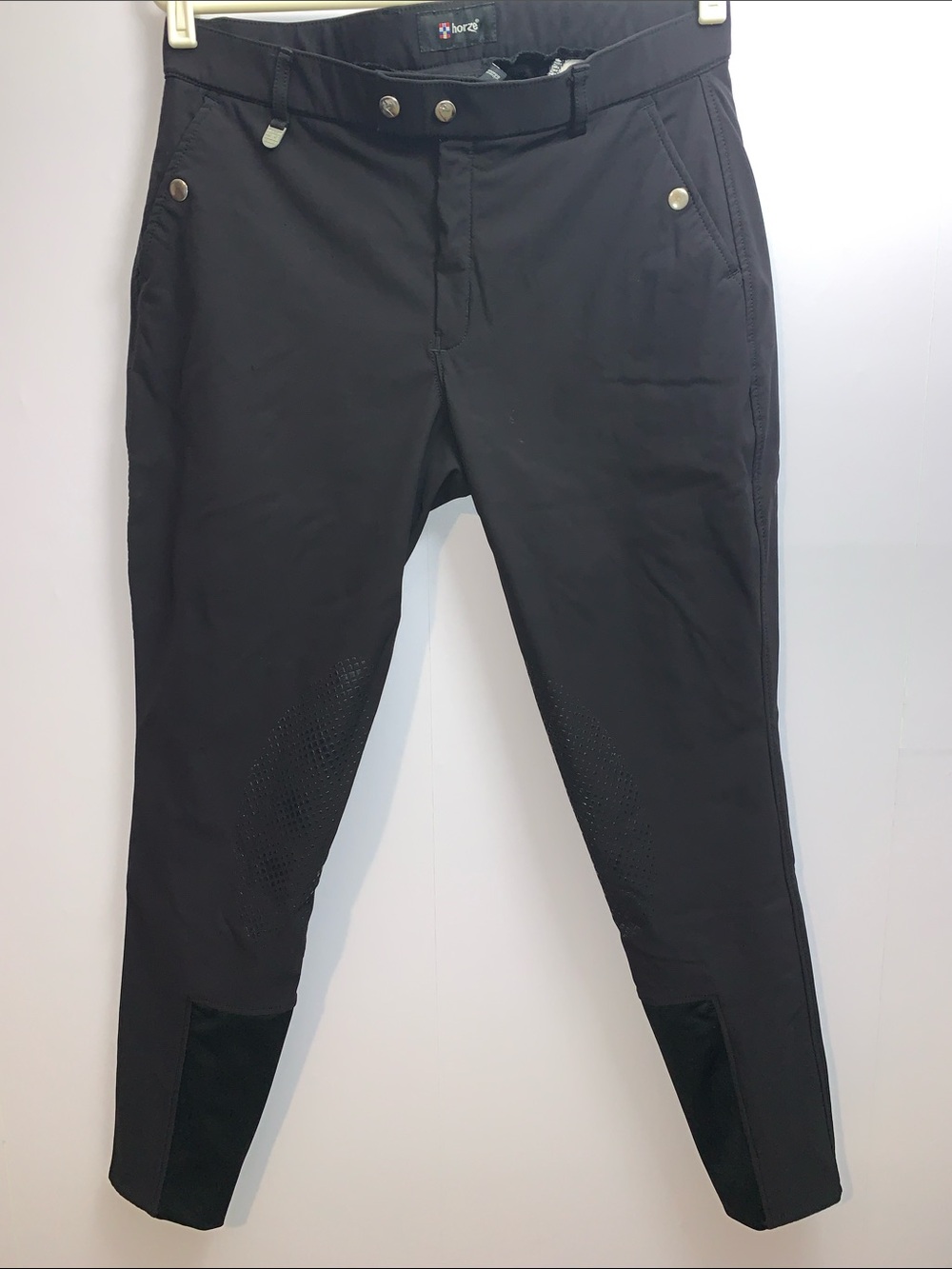 Horze Men's Black Performance Breeches